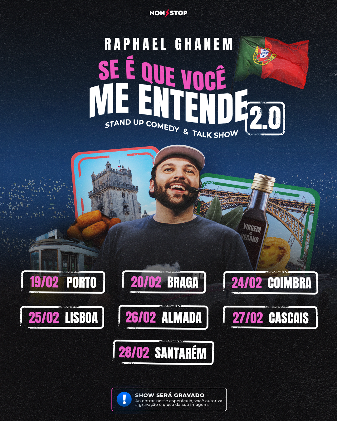 Raphael Ghanem volta a Portugal em 2026