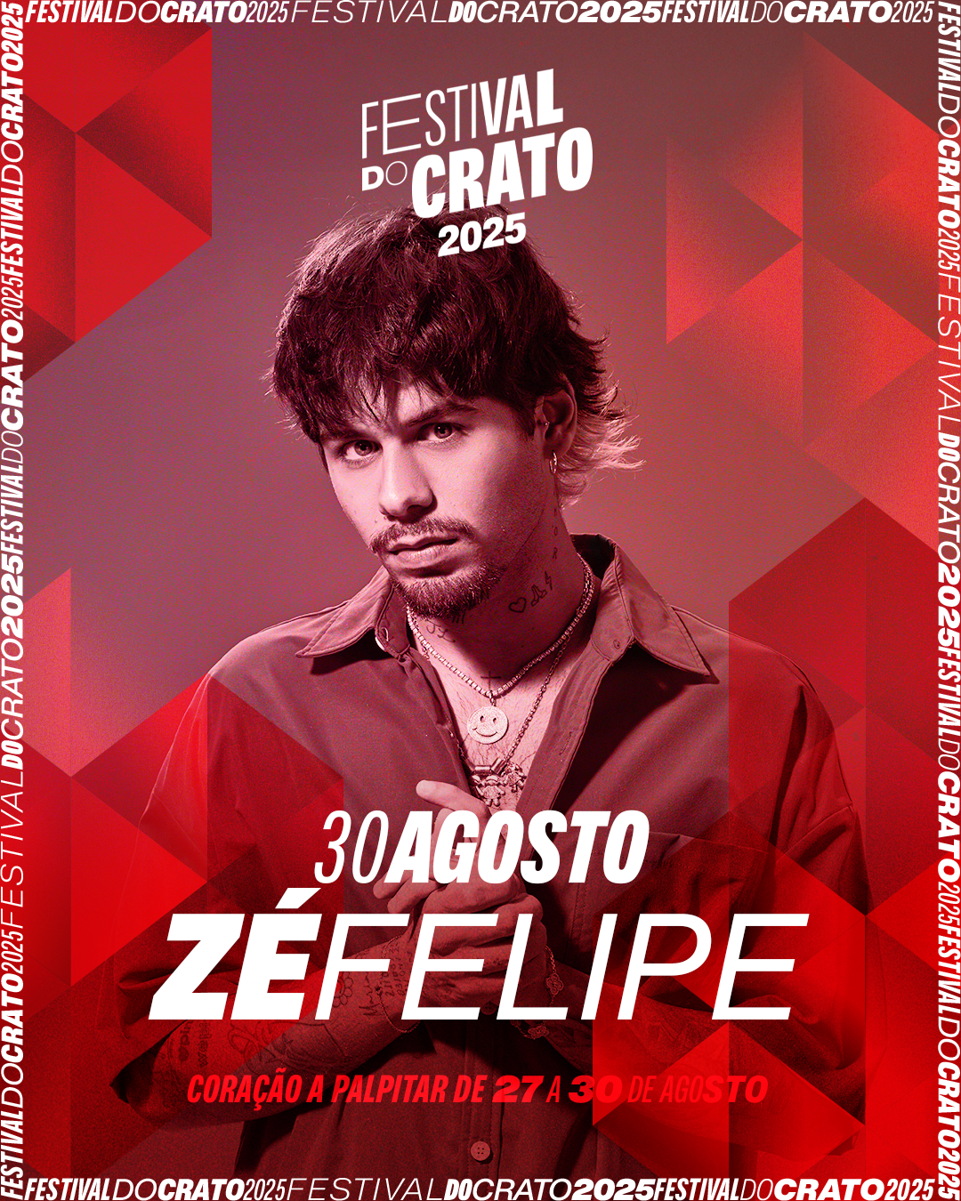 Festival do Crato 2025 – JÜRA e Zé Filipe fecham cartaz do festival