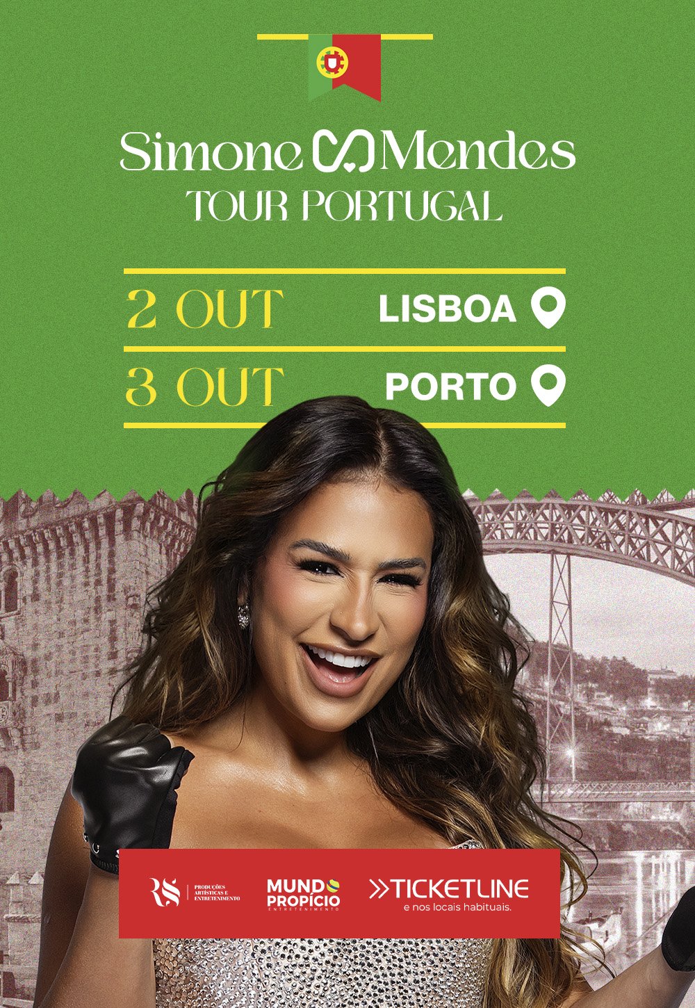 Simone Mendes regressa a Portugal em Outubro